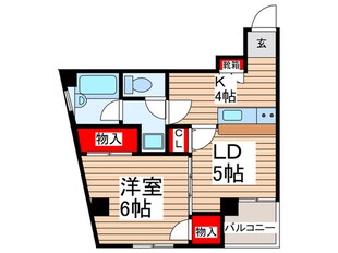 スリーベルズの物件間取画像